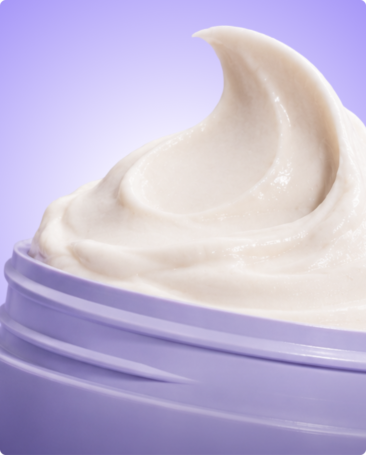 Rich body lotion texture